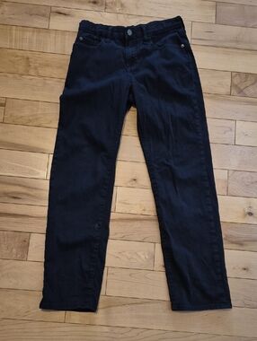 Boys Size 14 GAP Denim Stretch Straight Black Jeans